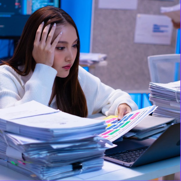 Leader feeling overwhelmed
